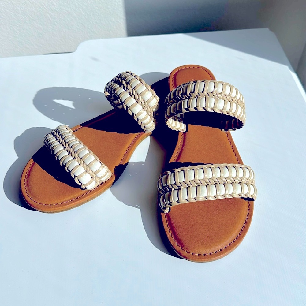 Boho braided sandals